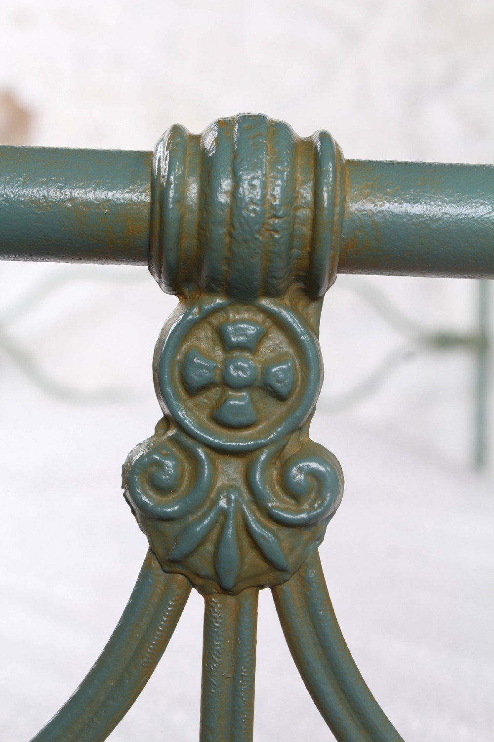 Captivating pair of Irish Victorian all iron beds (can be joined) View V
