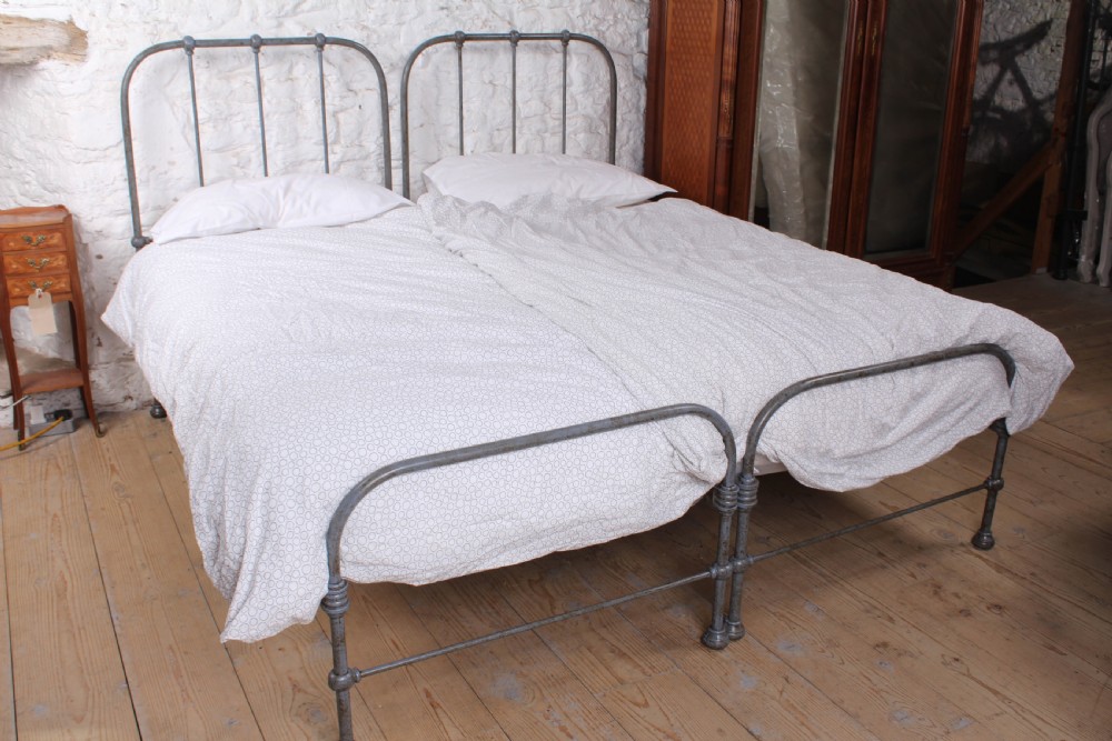 Charming Pair of Utilitarian Single Beds View VIII