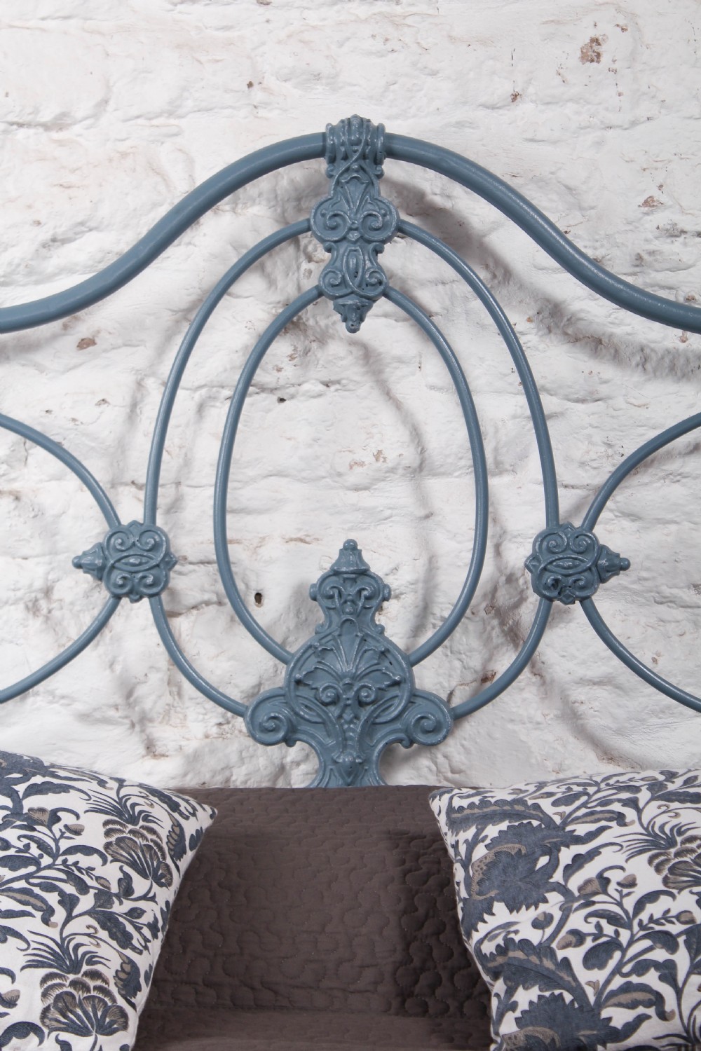 Fabulous super king sizeable all iron bed.  View III