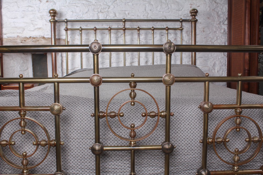 Stunning Winfield Super King Size All Brass Bed View V