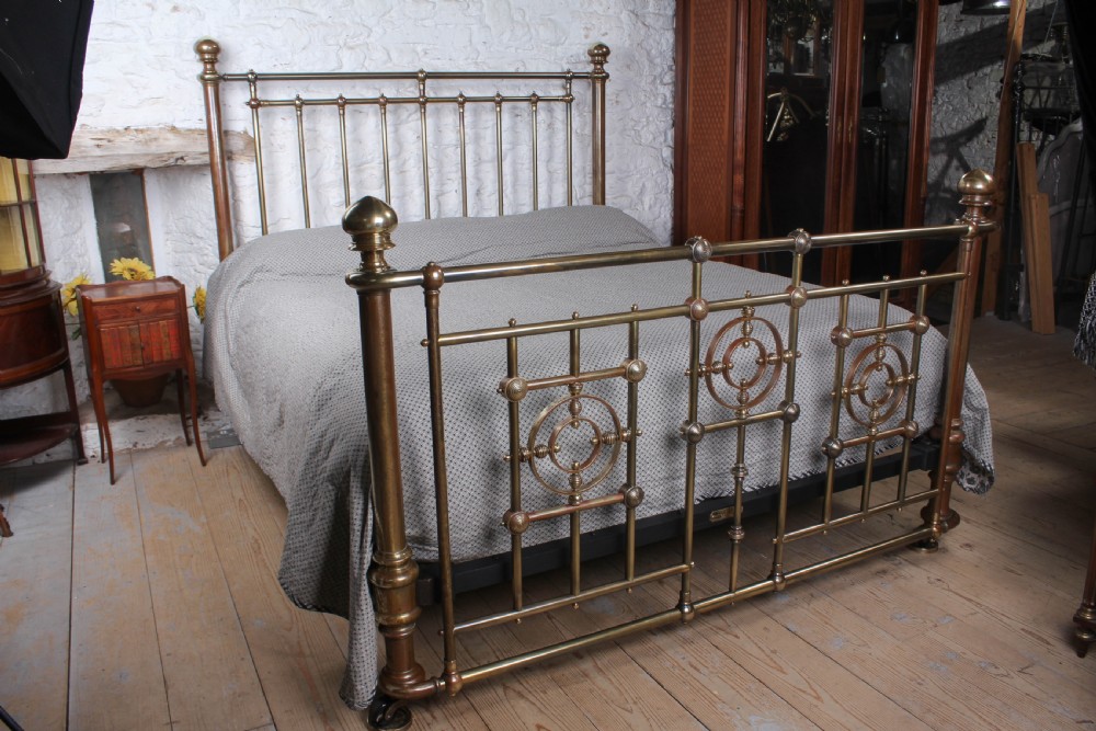 Stunning Winfield Super King Size All Brass Bed View X