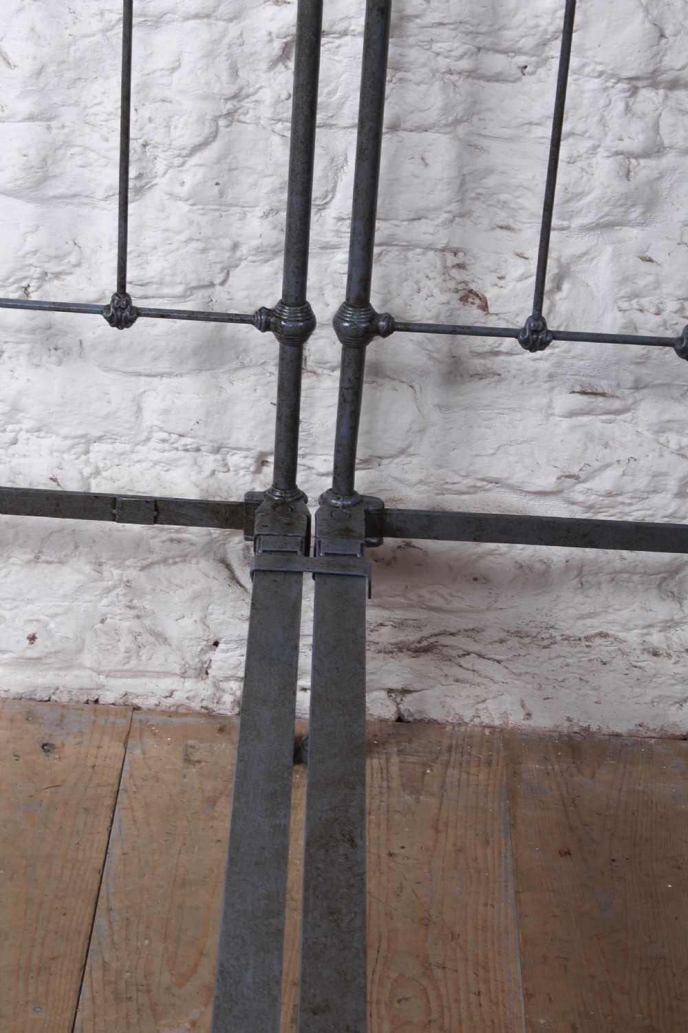 Timeless Pair of Detailed Utilitarian Single Beds View VIII