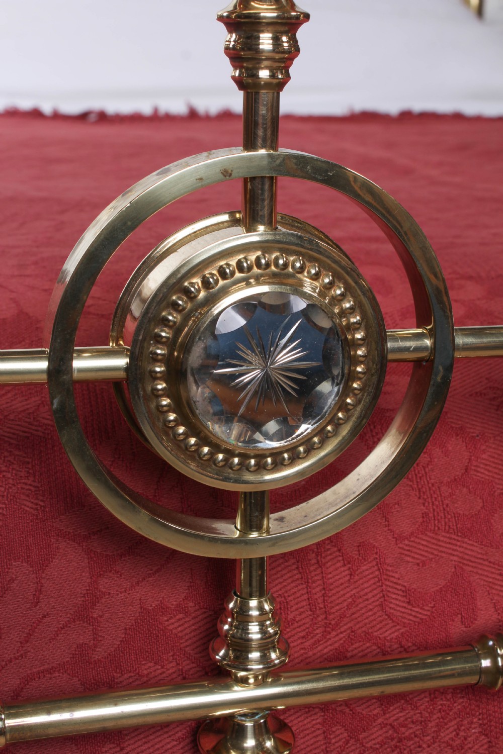 Handsome good quality all brass Heals king size bed  View V