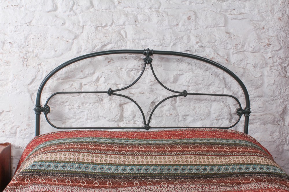 Attractive simple Irish all iron no end double bed View III
