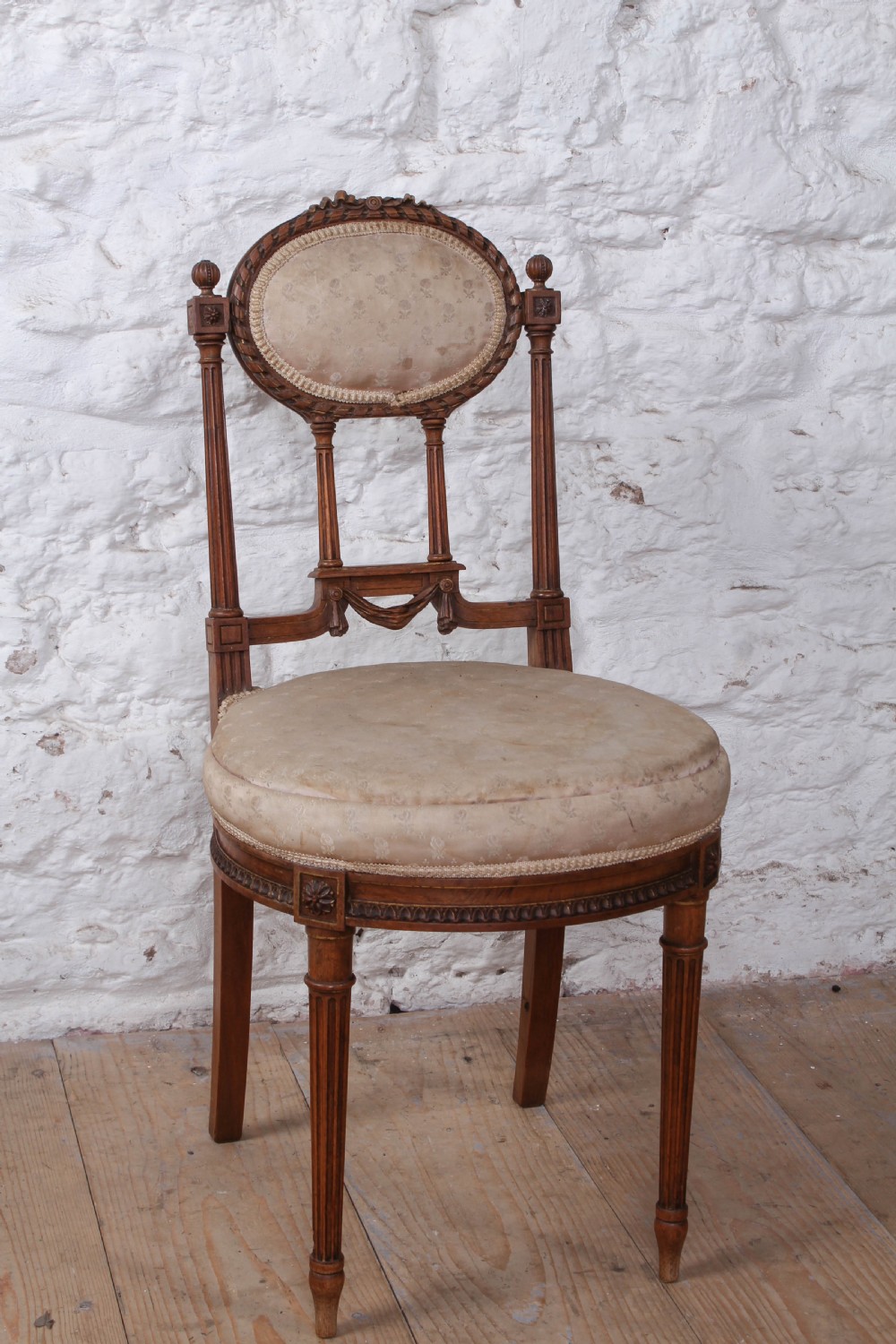 Very pretty French bedroom chair View II