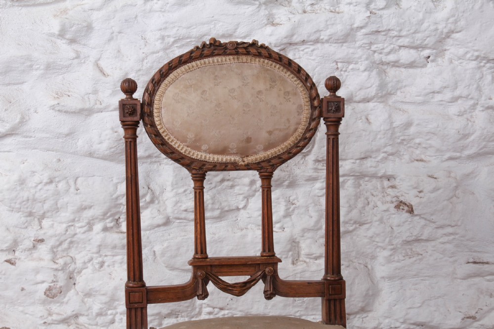 Very pretty French bedroom chair View III