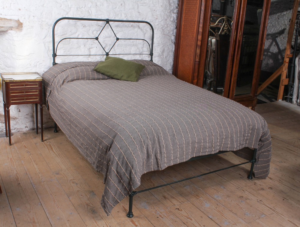 Irish all iron no end double bed