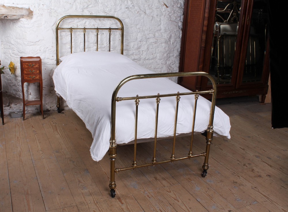 Super attractive all brass single bed