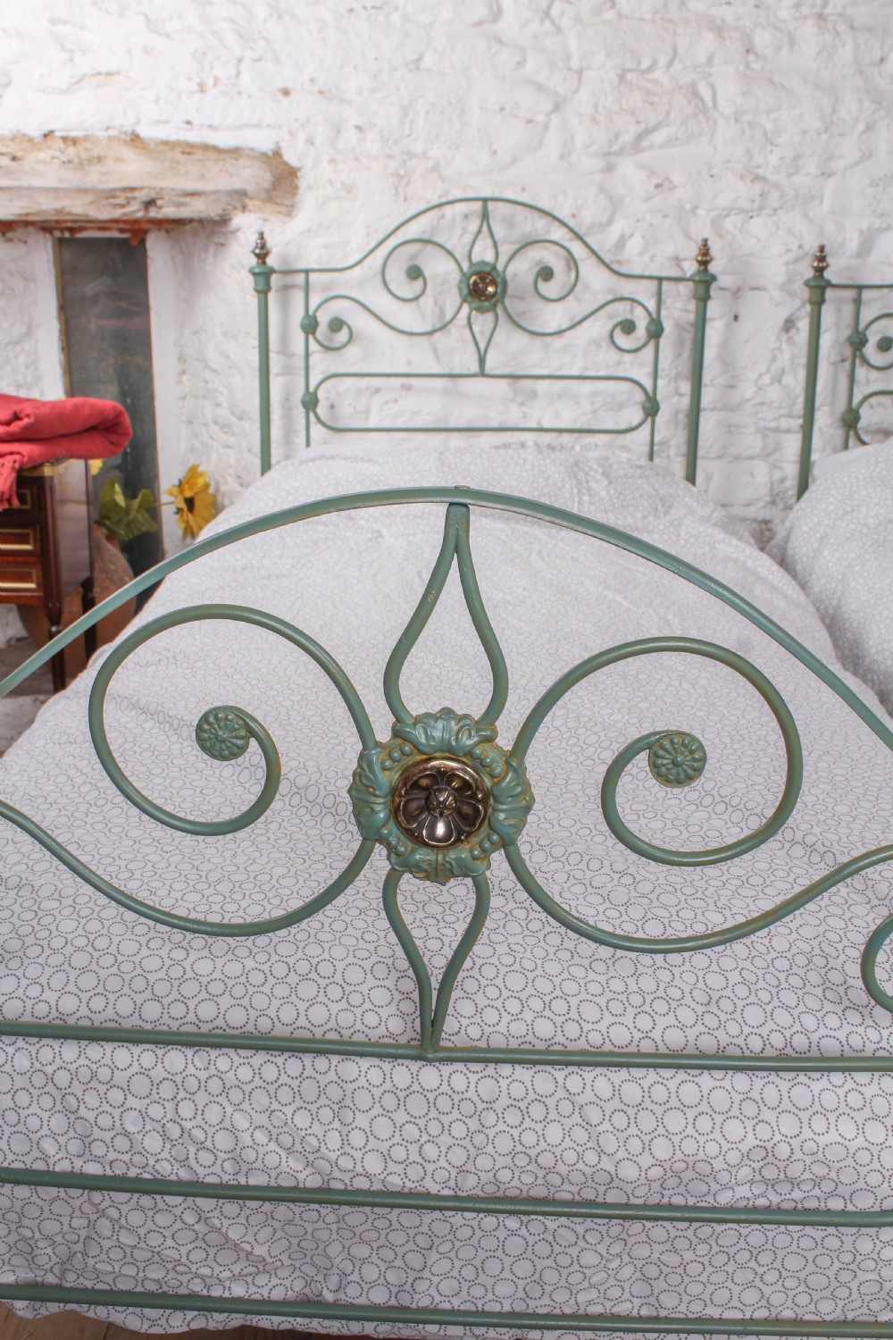 Very rare pretty single pair of beds by Scholbred View IX