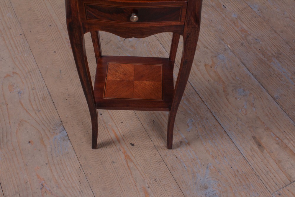 Fabulous French Fruitwood Marquetry Bedsides View VIII