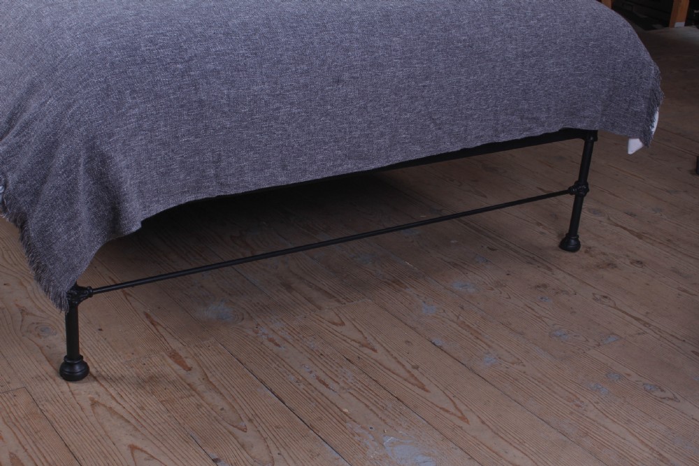 Lovely King Size Irish No end Bed with Brass Detail.  View V
