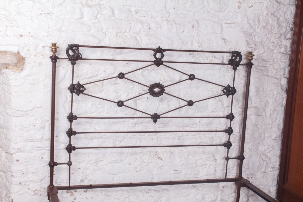 Fantastic early Victorian hand finish king size bed  View VI