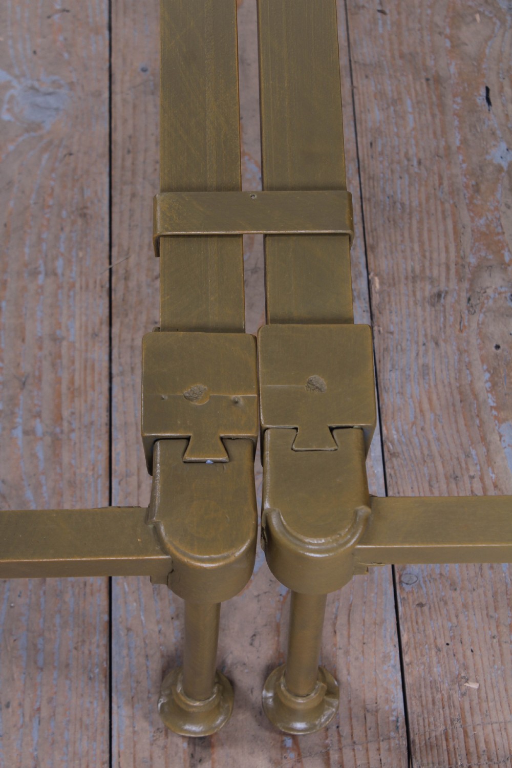 Lovely Pair of Portuguese Forged Iron Single Beds (Can be Joined)  View VI