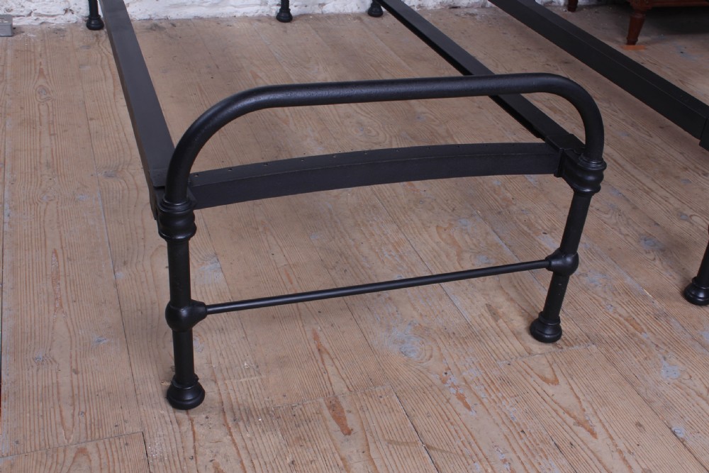 Lovely simple pair of small Utilitarain style beds  View II