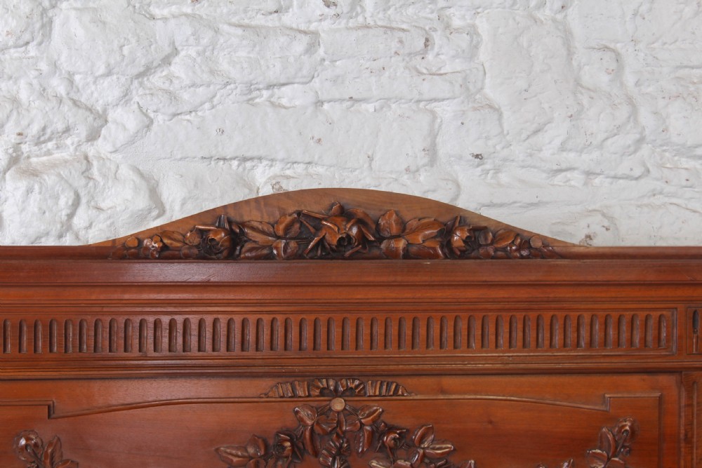 Spectacular Empire Style Walnut No-end King-size Bed View III