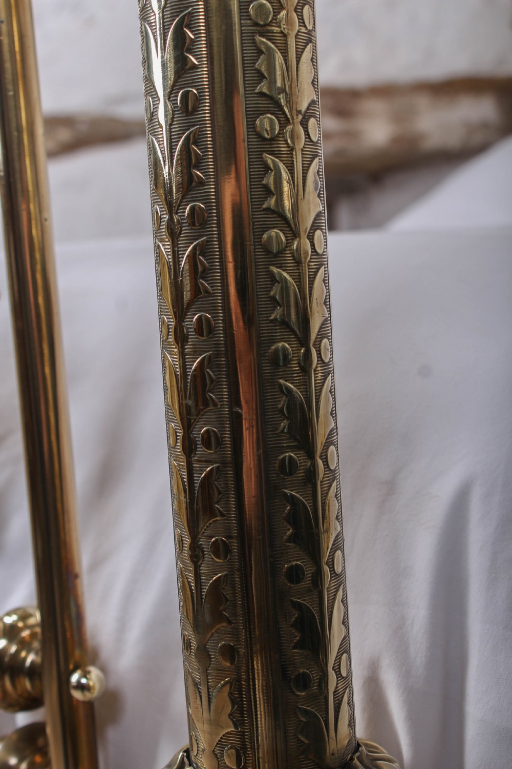 Spectacular Winfield four poster king size all brass bed  View VI