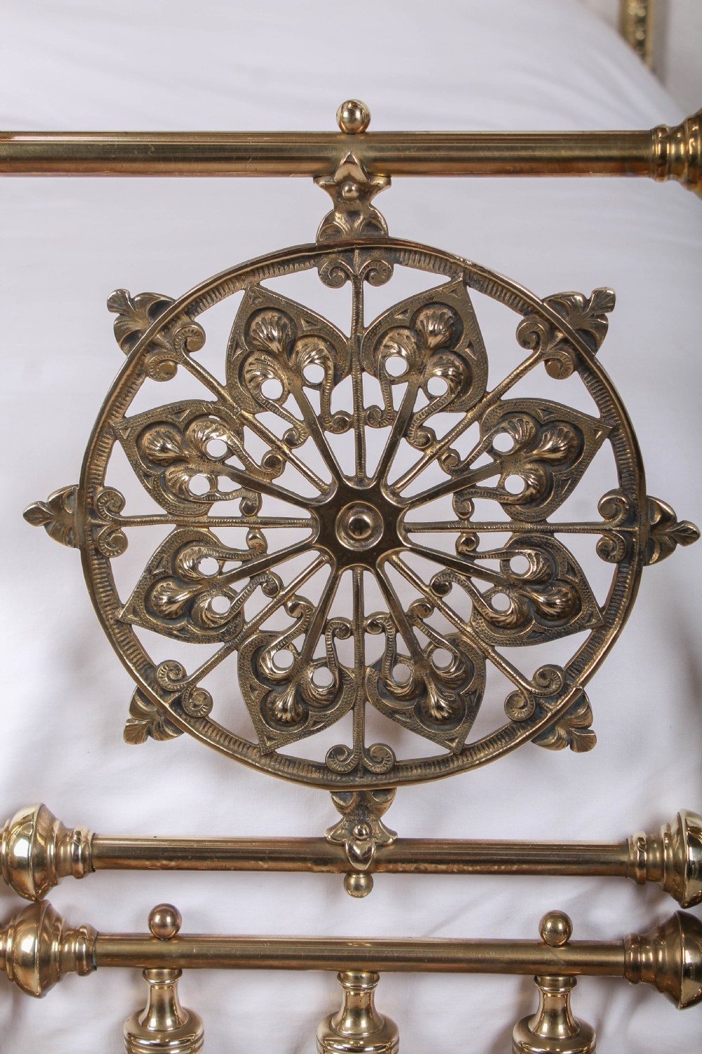 Spectacular Winfield four poster king size all brass bed  View XVIII