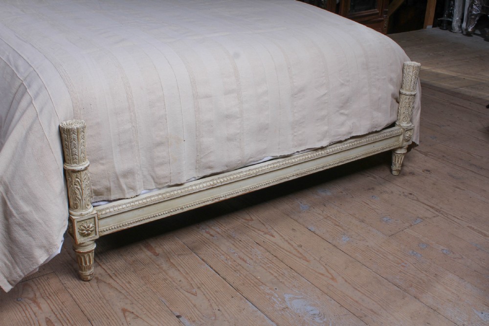 French upholstered king size Emperor style low end bed View V