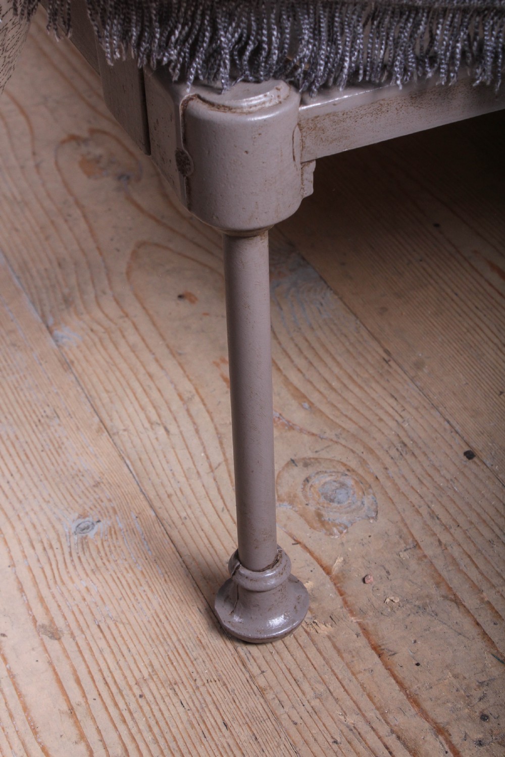 Petty pair of small single forged iron beds (can be joined) View IV