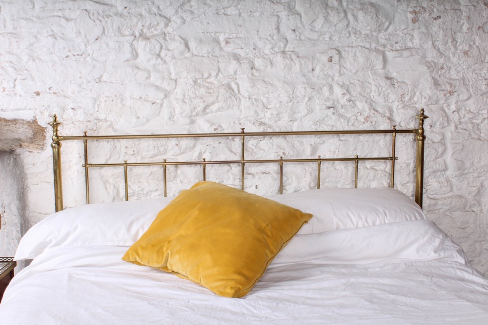 Charming quality Winfield all brass king size bed View V
