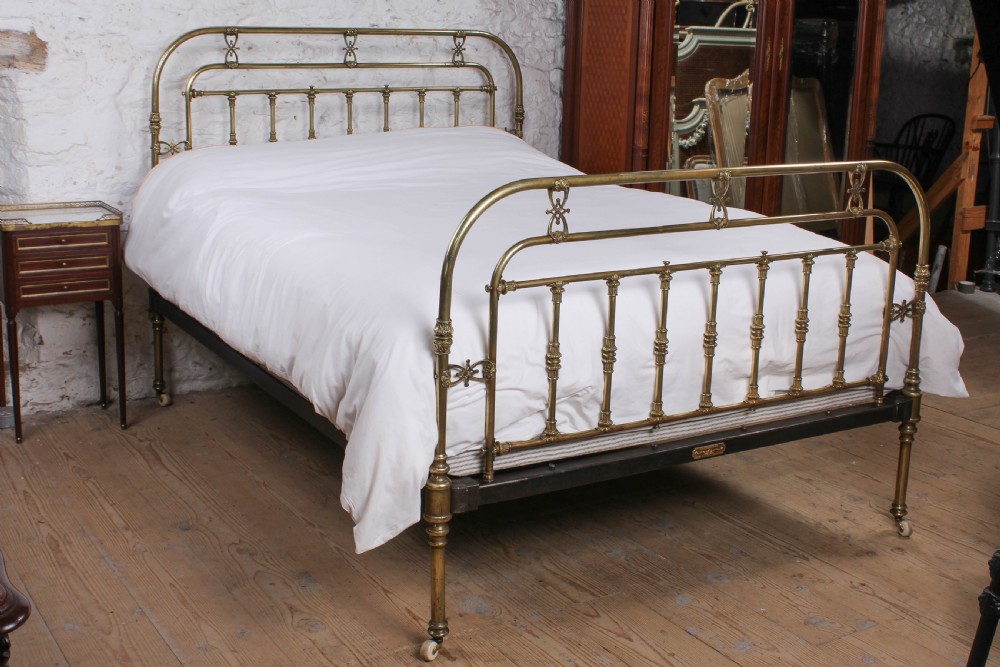 Absolutely Exquisite Winfield All Brass  King Size Bed