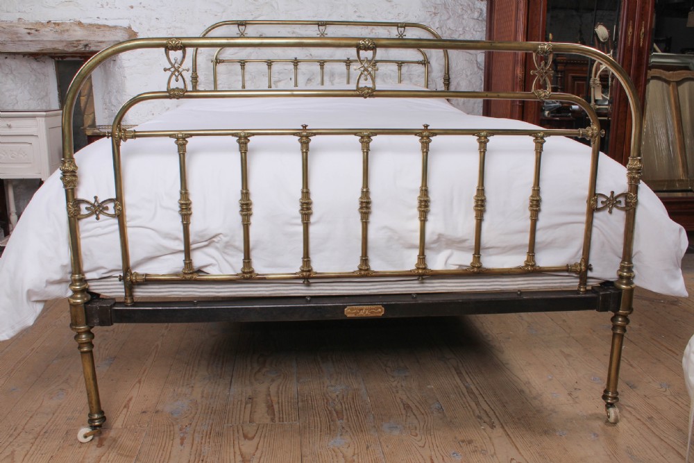 Absolutely Exquisite Winfield All Brass  King Size Bed View II