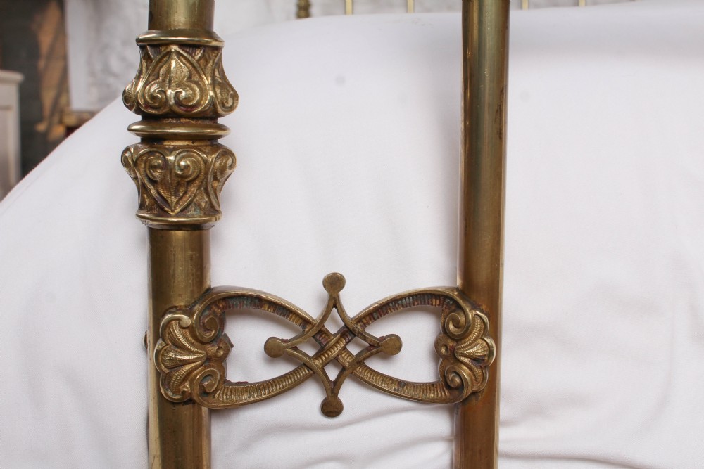 Absolutely Exquisite Winfield All Brass  King Size Bed View IV