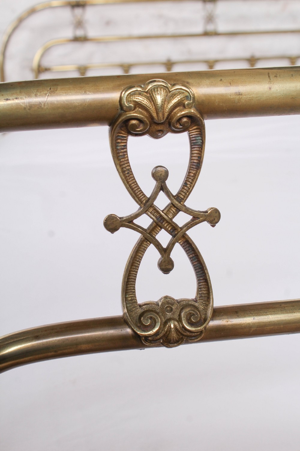Absolutely Exquisite Winfield All Brass  King Size Bed View VII