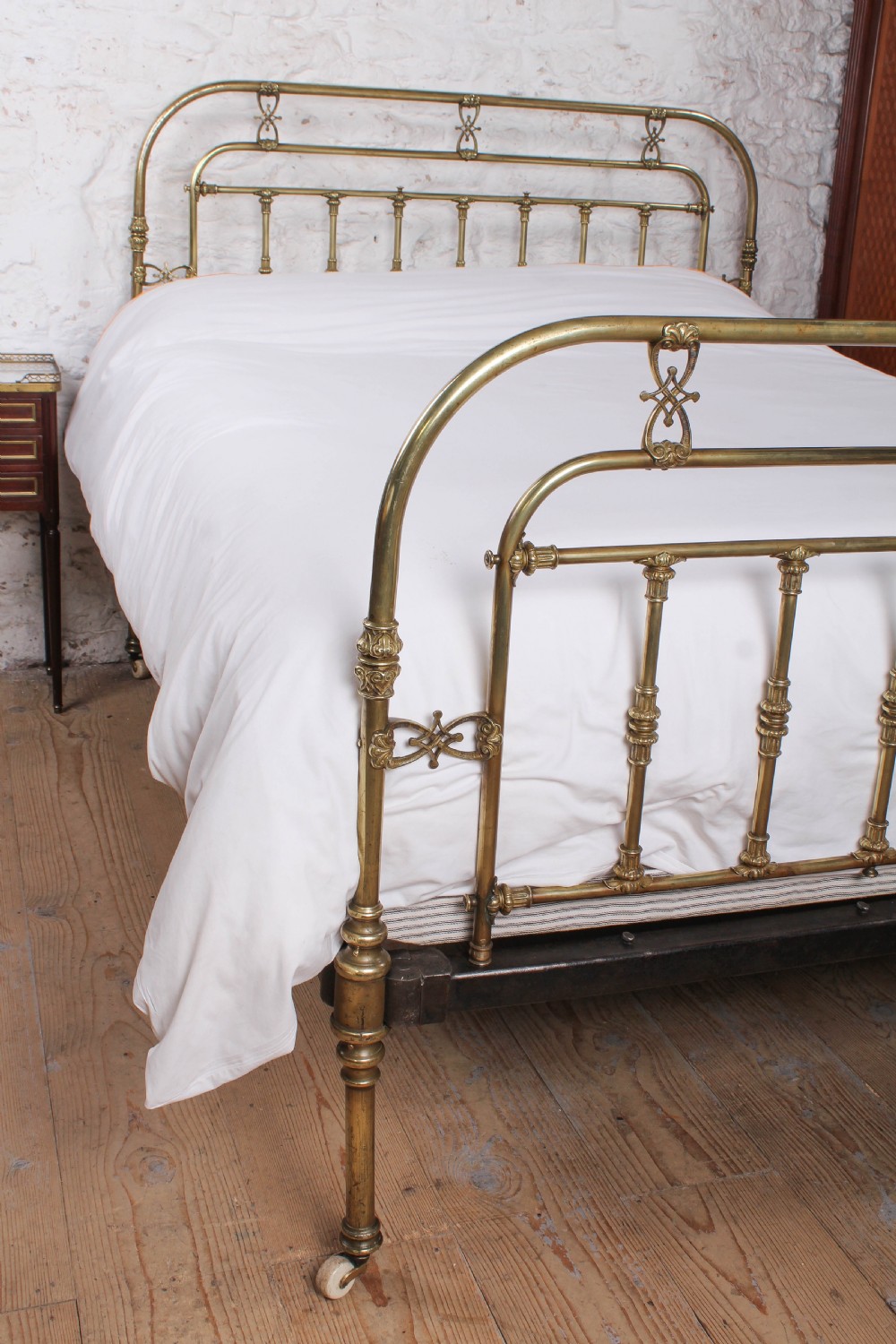 Absolutely Exquisite Winfield All Brass  King Size Bed View VIII
