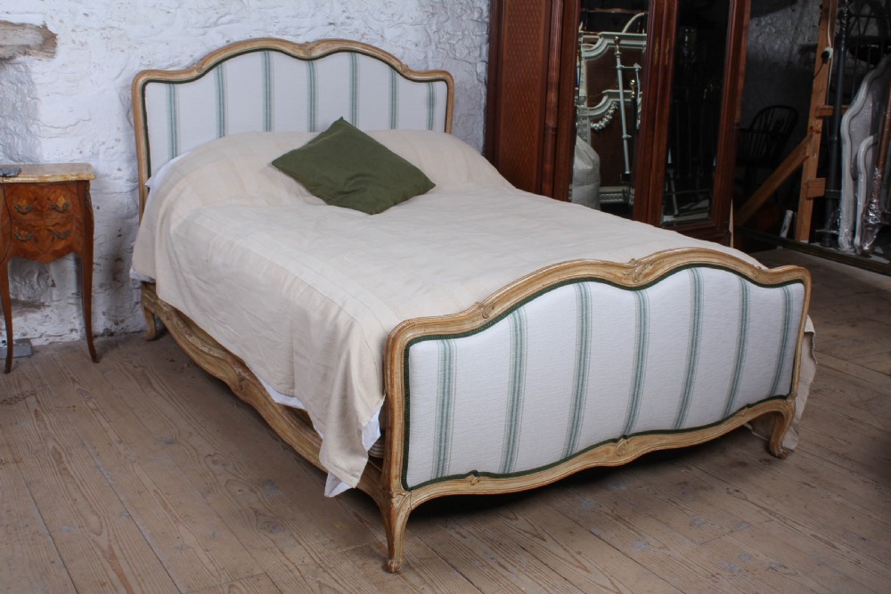 Lovely Louis XV Style Upholstered King Size Bed View II