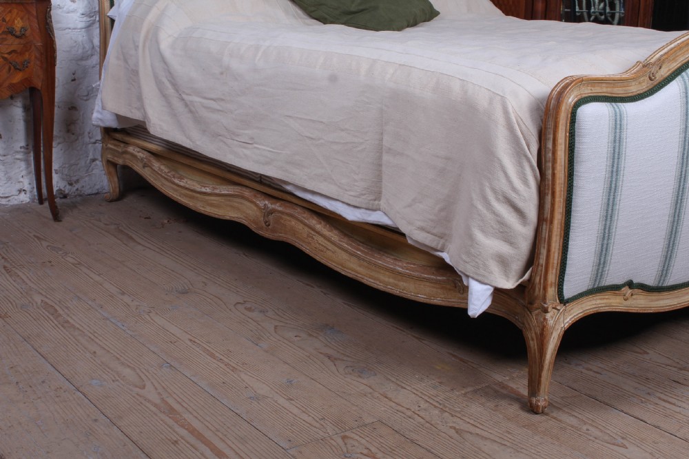 Lovely Louis XV Style Upholstered King Size Bed View IV