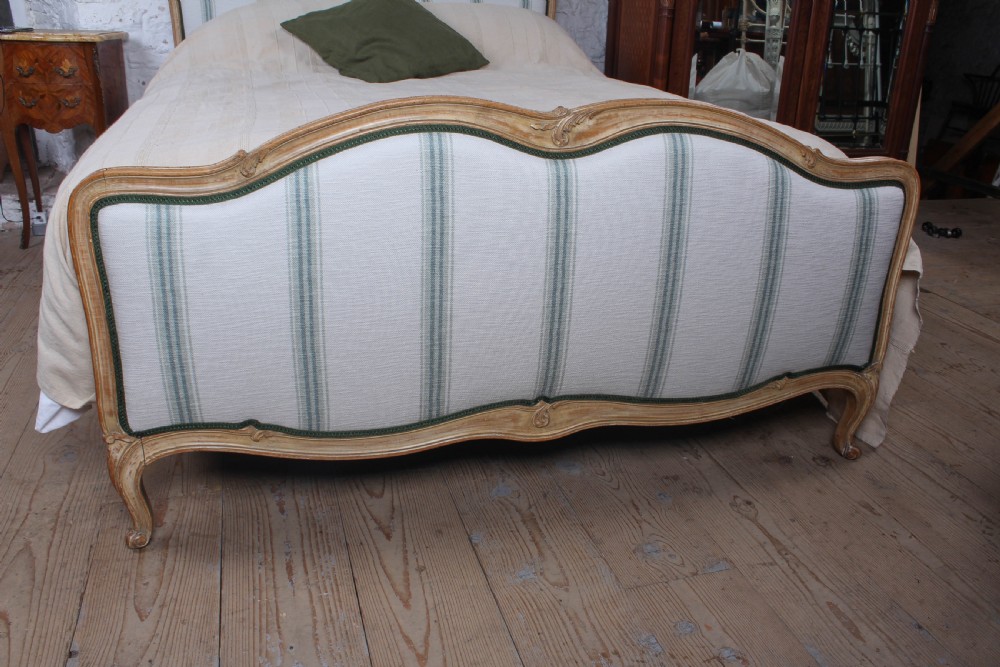 Lovely Louis XV Style Upholstered King Size Bed View V
