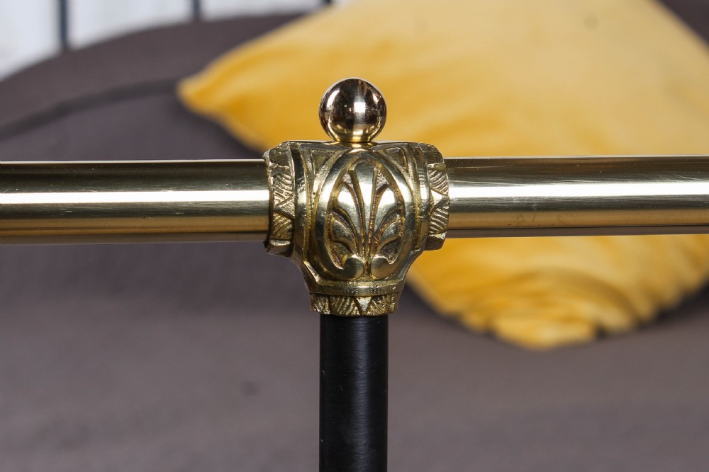 Timelessly Classic Super King Bed with All Original Brass View VI