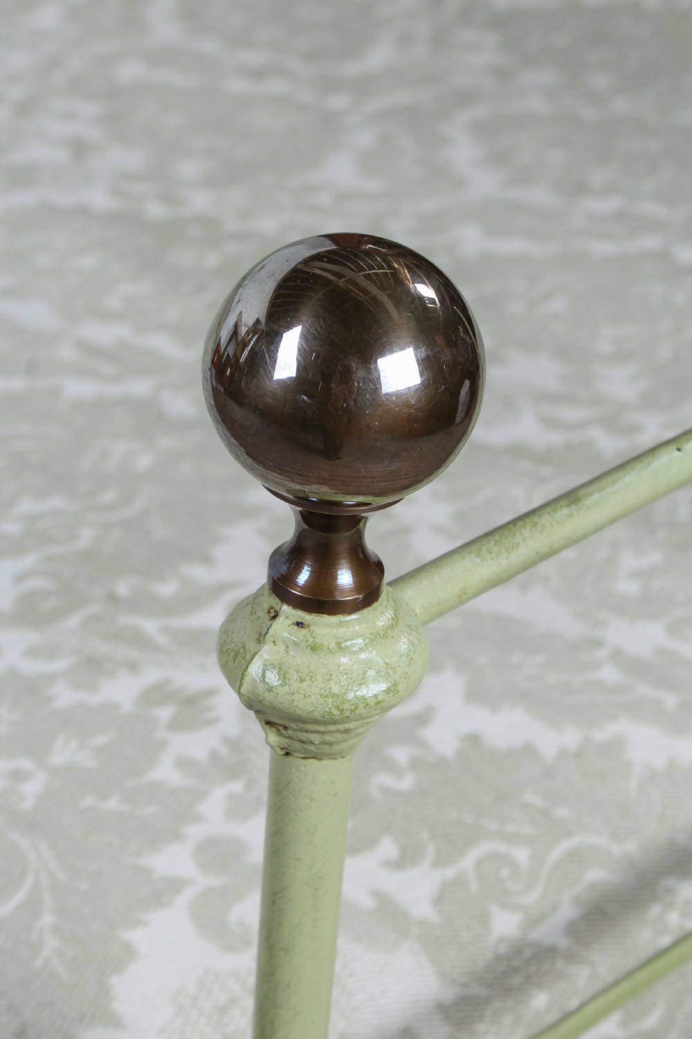 Pretty simple Portuguese forged iron double bed View V