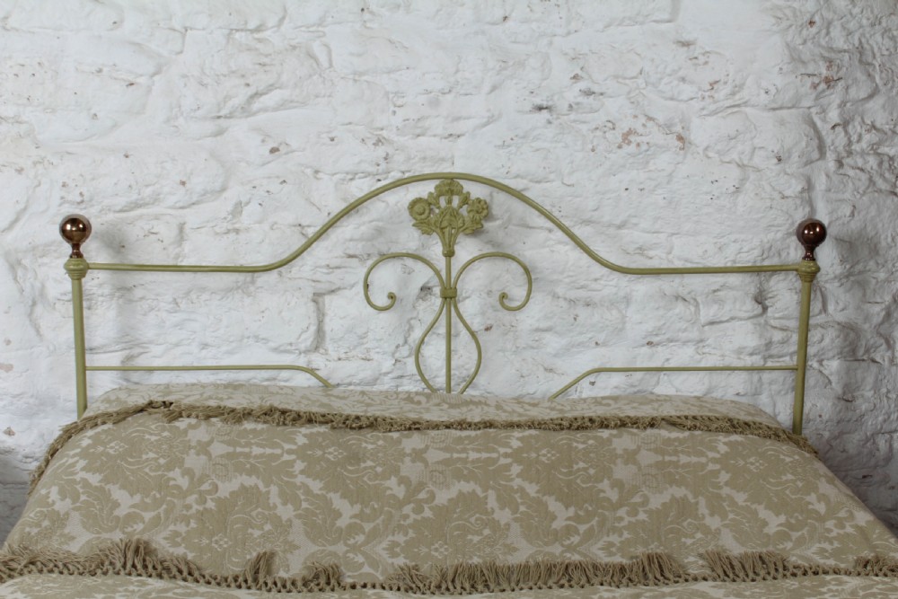 Pretty simple Portuguese forged iron double bed View VI