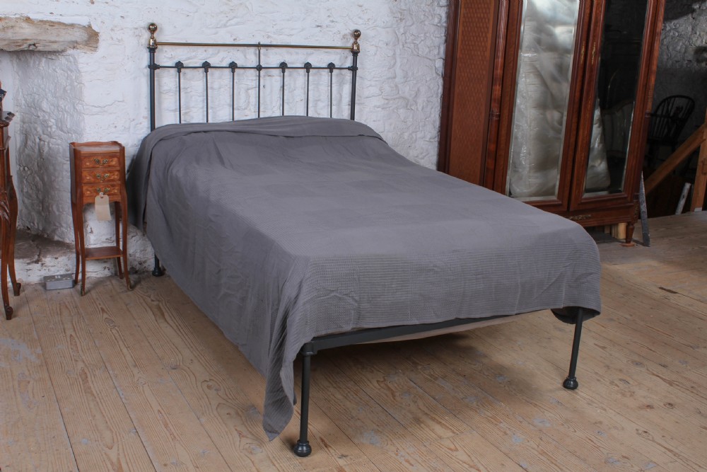 Practical and Pleasing Victorian Small Double Bed