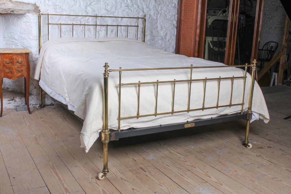 Beautiful and Quality All Brass Winfield King Size Bed