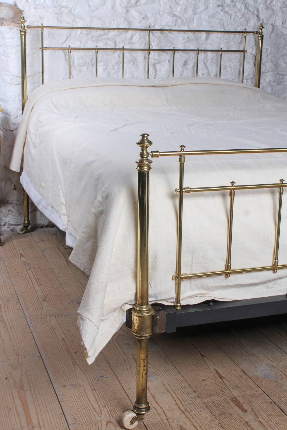 Beautiful and Quality All Brass Winfield King Size Bed View II