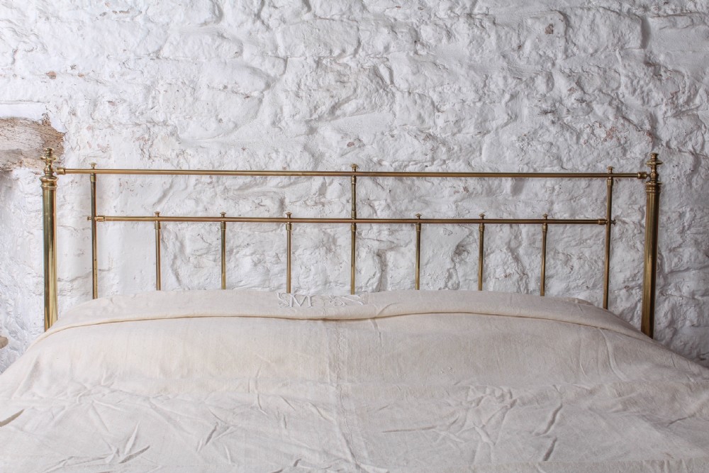 Beautiful and Quality All Brass Winfield King Size Bed View IV