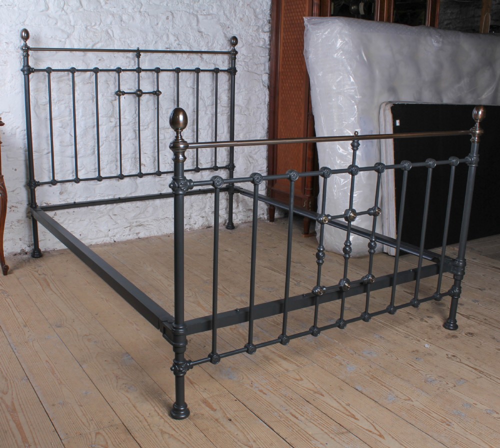Strikingly Handsome Victorian King Size Bed View VI
