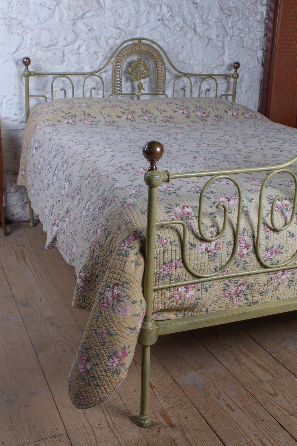 Stunning and Sturdy King Size Portuguese Bed  View II