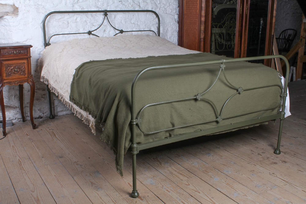 Simple Irish Cottage Style King Size Bed
