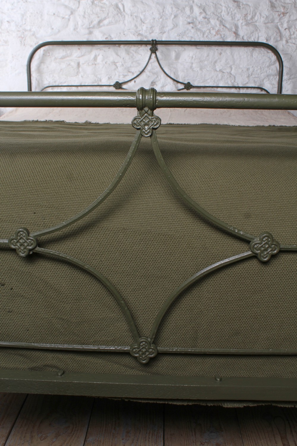 Simple Irish Cottage Style King Size Bed View III