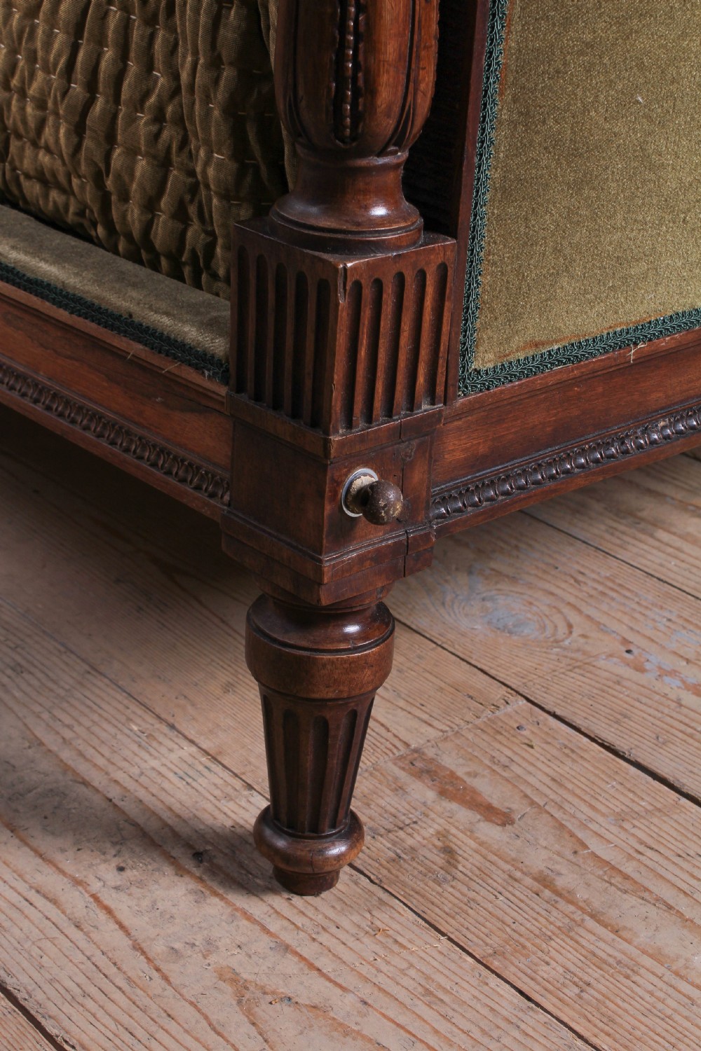 Desirable and Handsome Louis XVI Style Small Super King Size Bed  View III