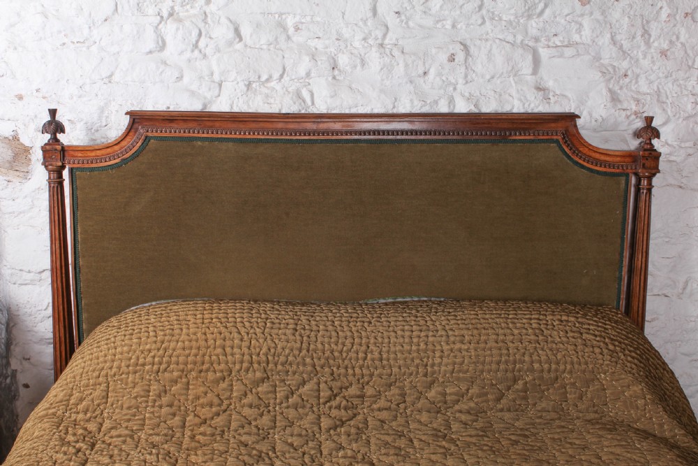 Desirable and Handsome Louis XVI Style Small Super King Size Bed  View V