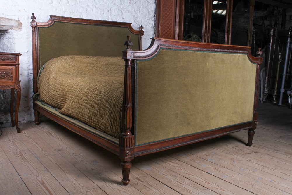Desirable and Handsome Louis XVI Style Small Super King Size Bed  View VII