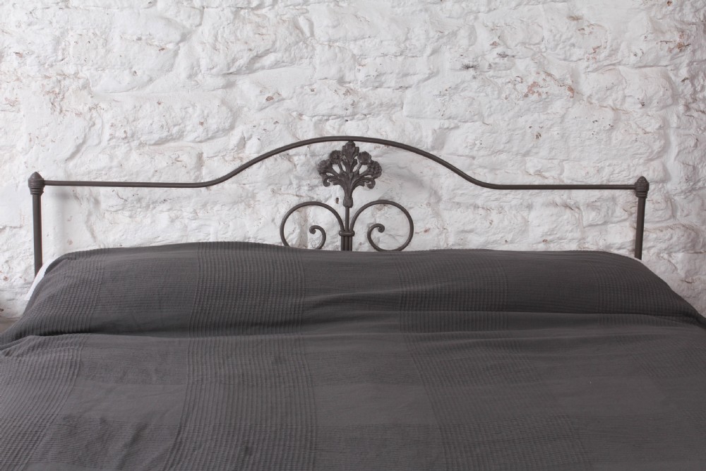 Very Nice King Size Portuguese Bed in Lovely Neutral Tone View II