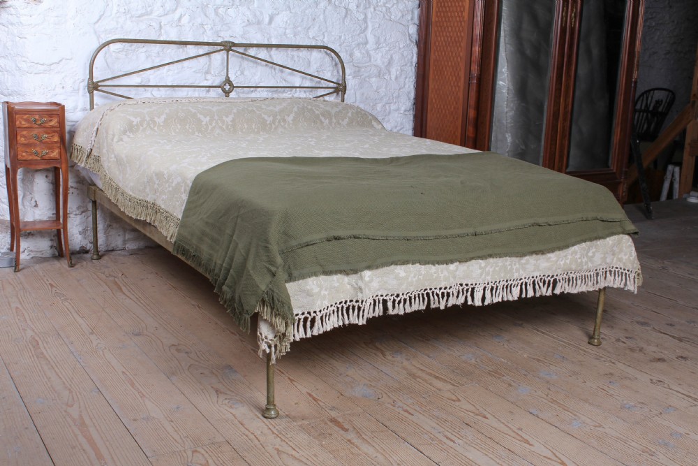Pleasing All Iron Irish Double No End Bed 