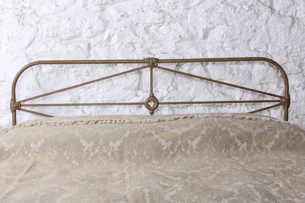 Pleasing All Iron Irish Double No End Bed  View III