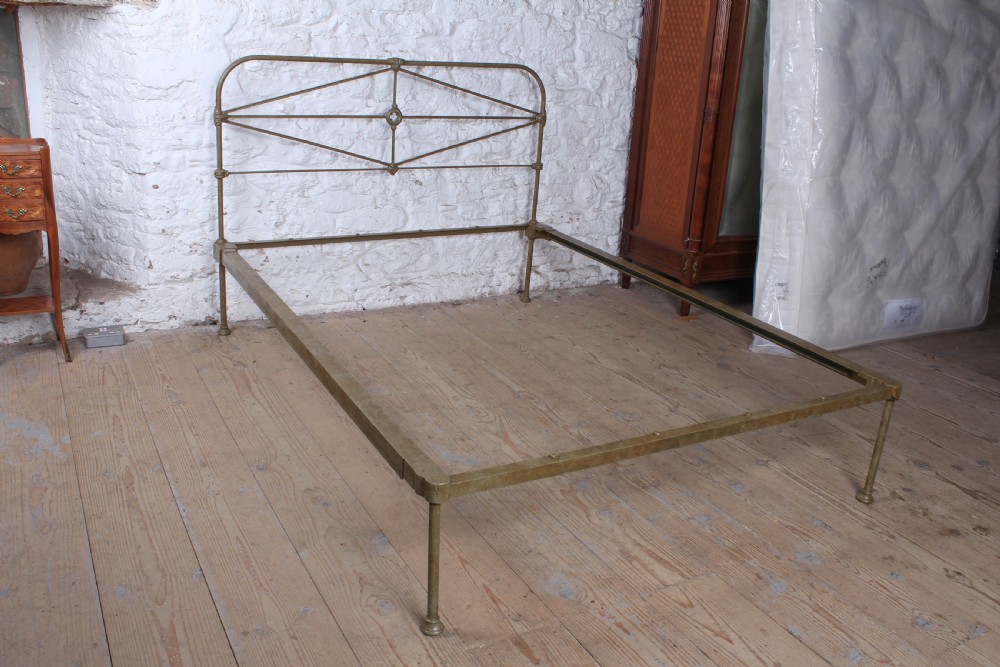 Pleasing All Iron Irish Double No End Bed  View IV